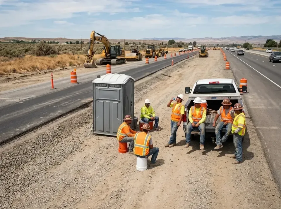 highway-road-construction-crew-007 — frequently asked questions, Porta Potty and Restroom Rentals in McGehee, AR